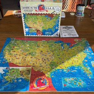 Puzzle , Where In The USA Is Carmen Sandiego?